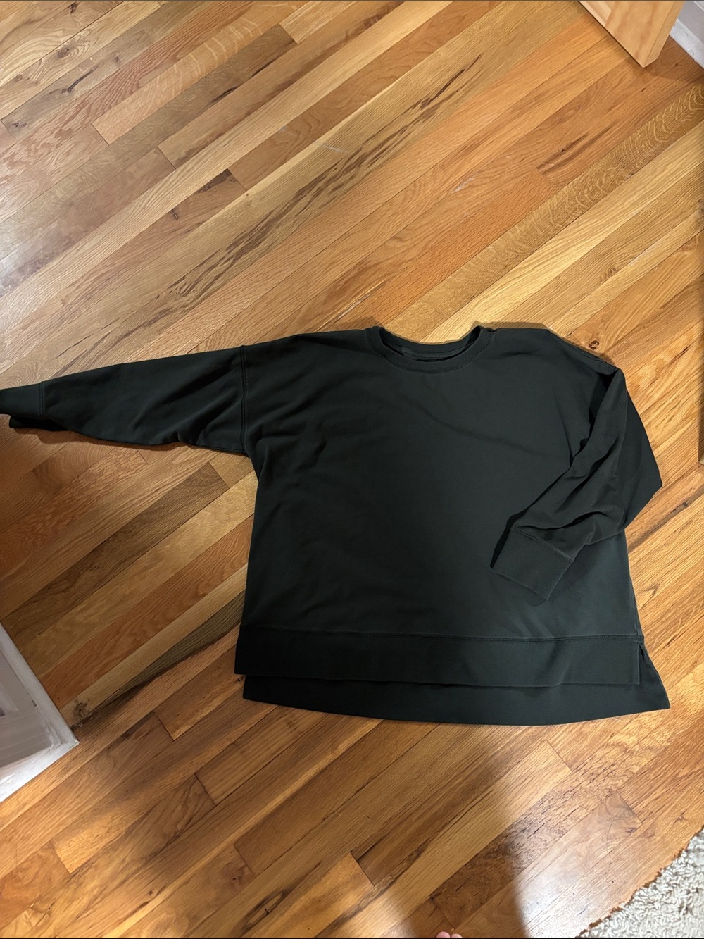 Eileen Fisher Men's Black Crewneck Sweater